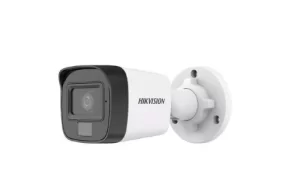 Câmera de Segurança Hikvision Mini Bullet 2MP FHD DS-2CE16D0T-LPFS 2.8mm com àudio